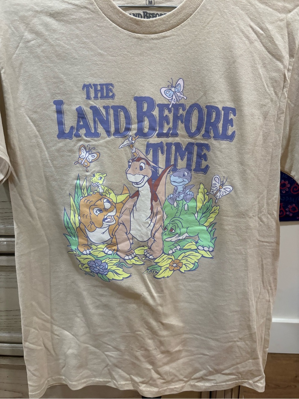 The Land Before Time Beige Graphic Tee
